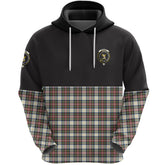 Stewart Dress Ancient Clan Half Of Tartan Hoodie